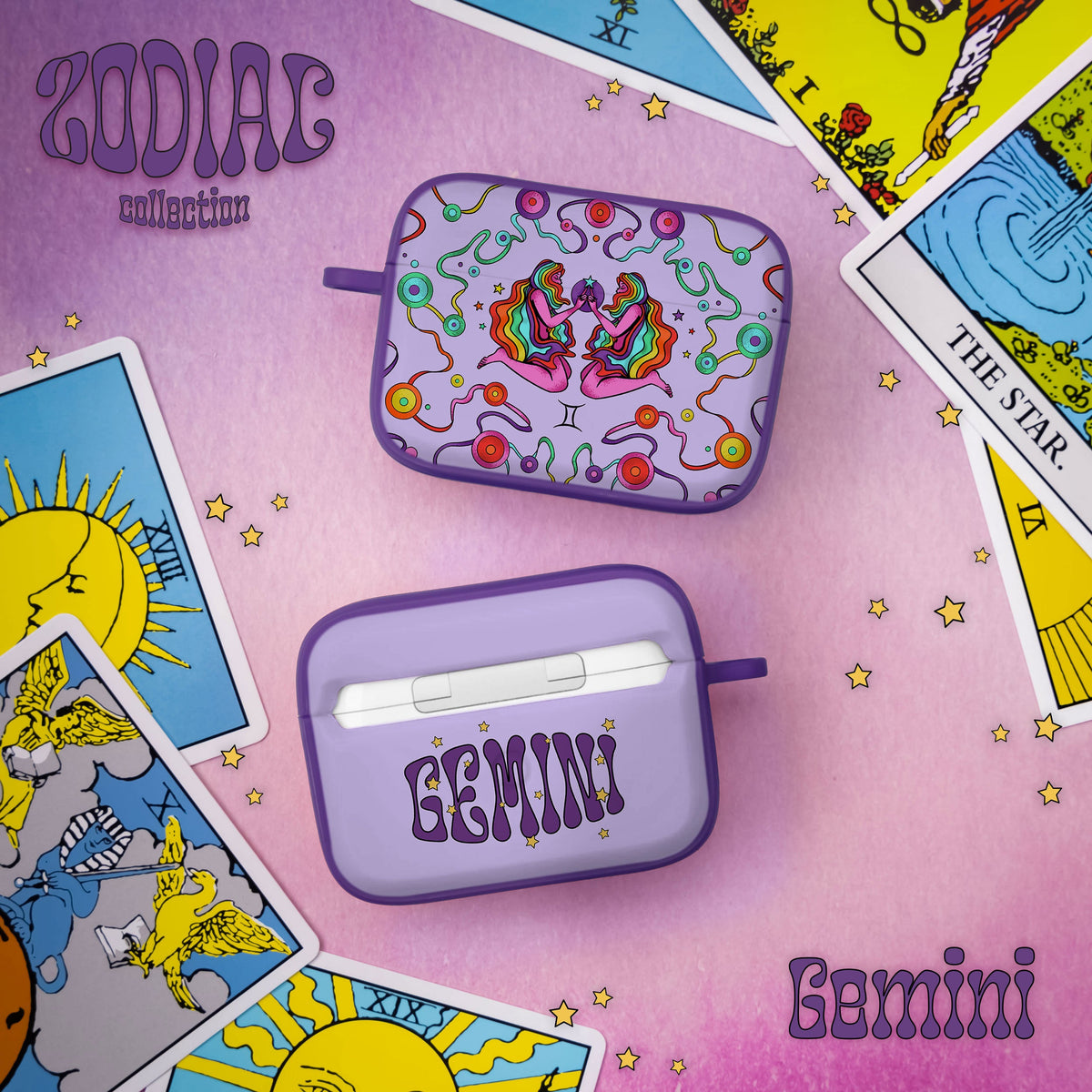 Zodiac Collection HDX Apple AirPods Pro 1 & 2 Case Cover
