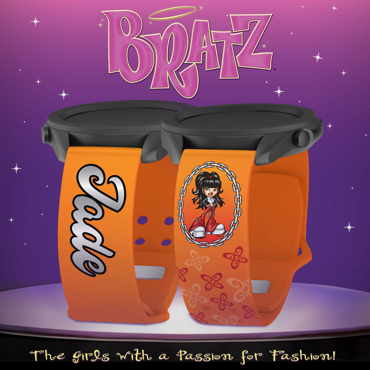 Bratz® Passion For Fashion HD  Watchband for Samsung, Garmin, Fossil, and More