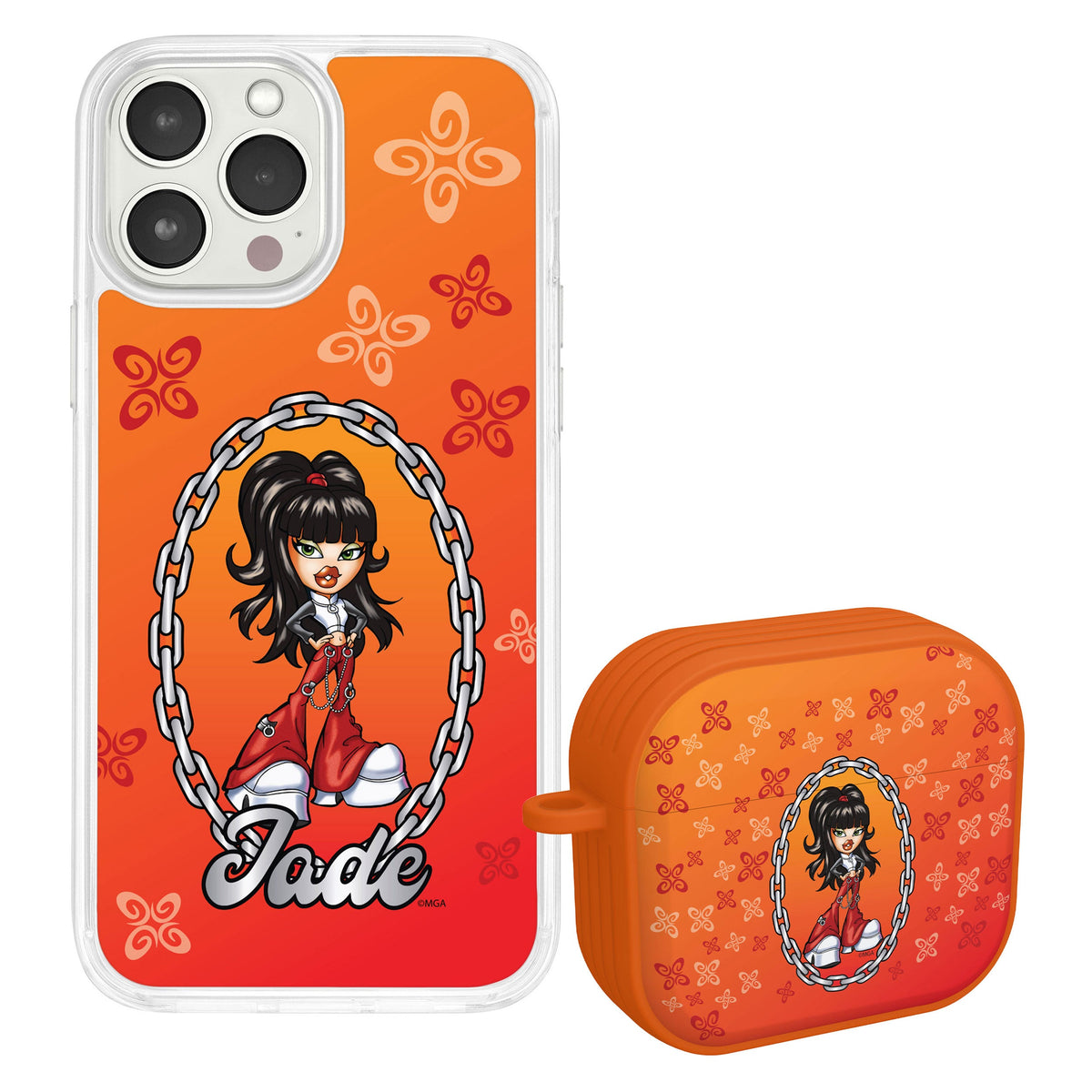 Bratz® Passion For Fashion HD Apple iPhone 12 Mag-Safe Phone Case and AirPods Gen 3 Combo Package