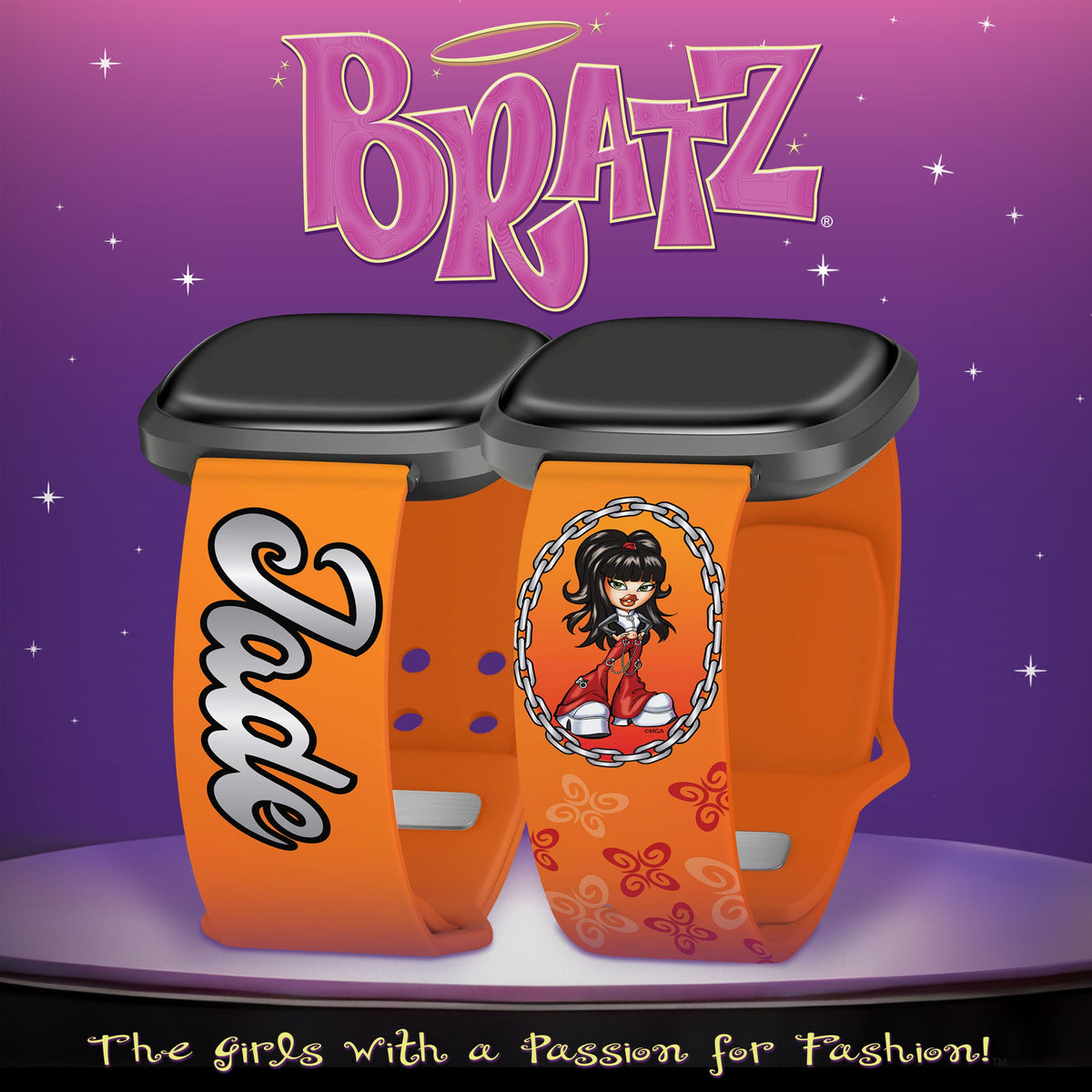 Bratz® Passion For Fashion HD Fitbit Versa 3 & Sense 1 Watch Band