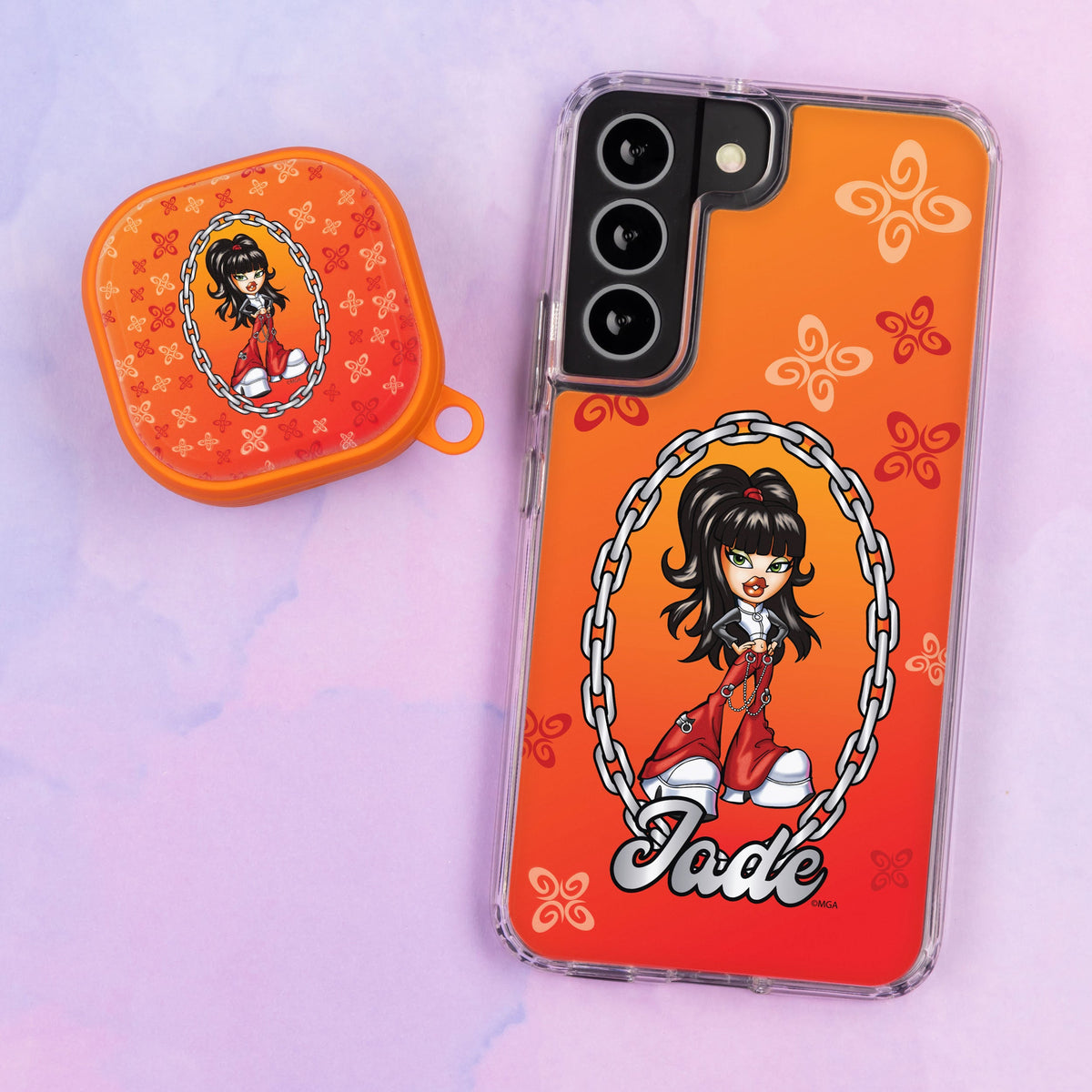 Bratz® Passion For Fashion HD Samsung Galaxy S23 Series and Buds Pro Combo Package