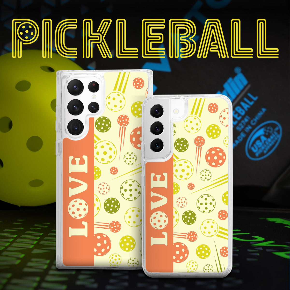 Pickleball HD Samsung Galaxy S22 Phone Case