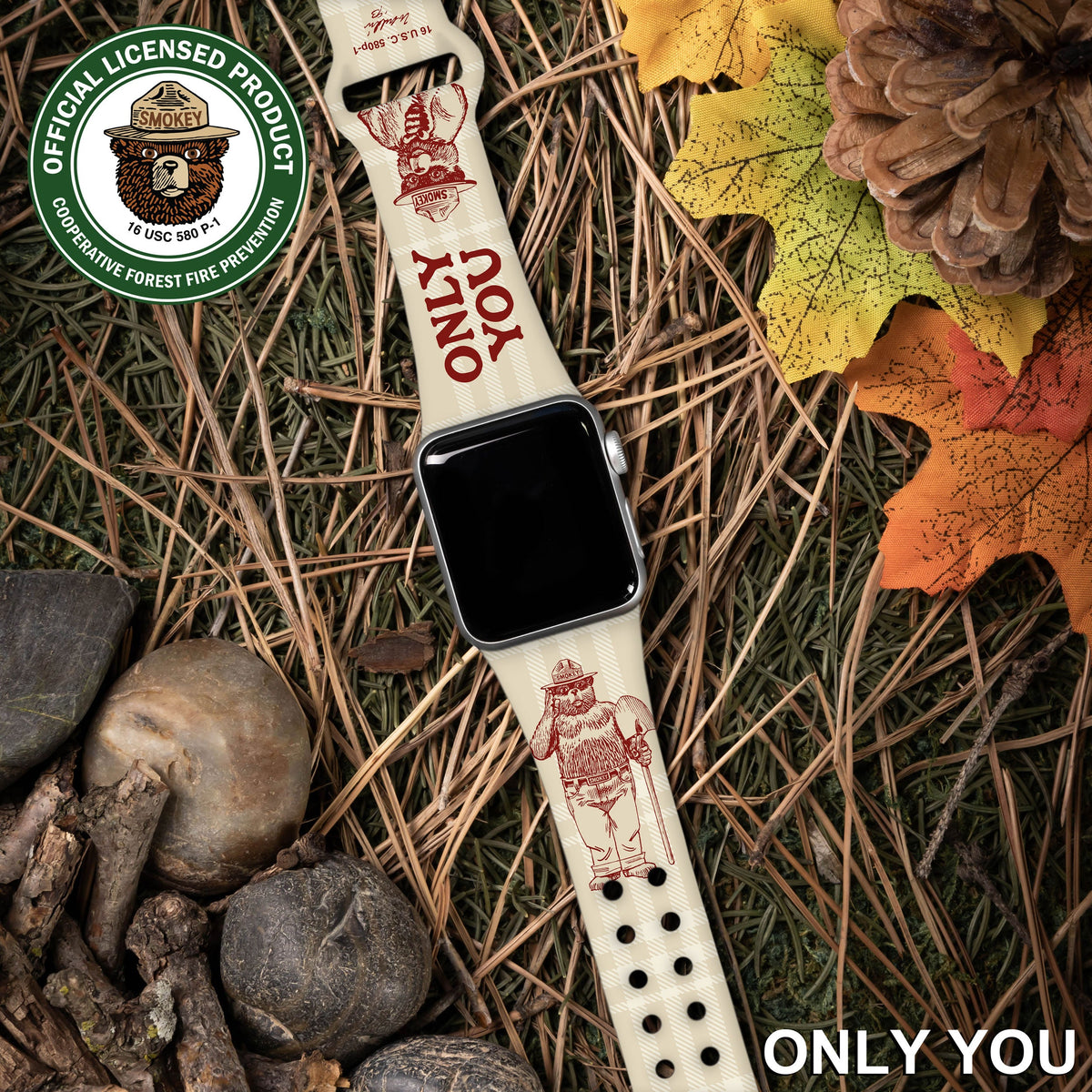 Smokey Bear Classic HD Apple Watch Band