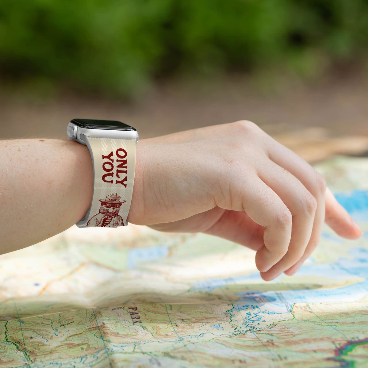 Smokey Bear Classic HD Apple Watch Band