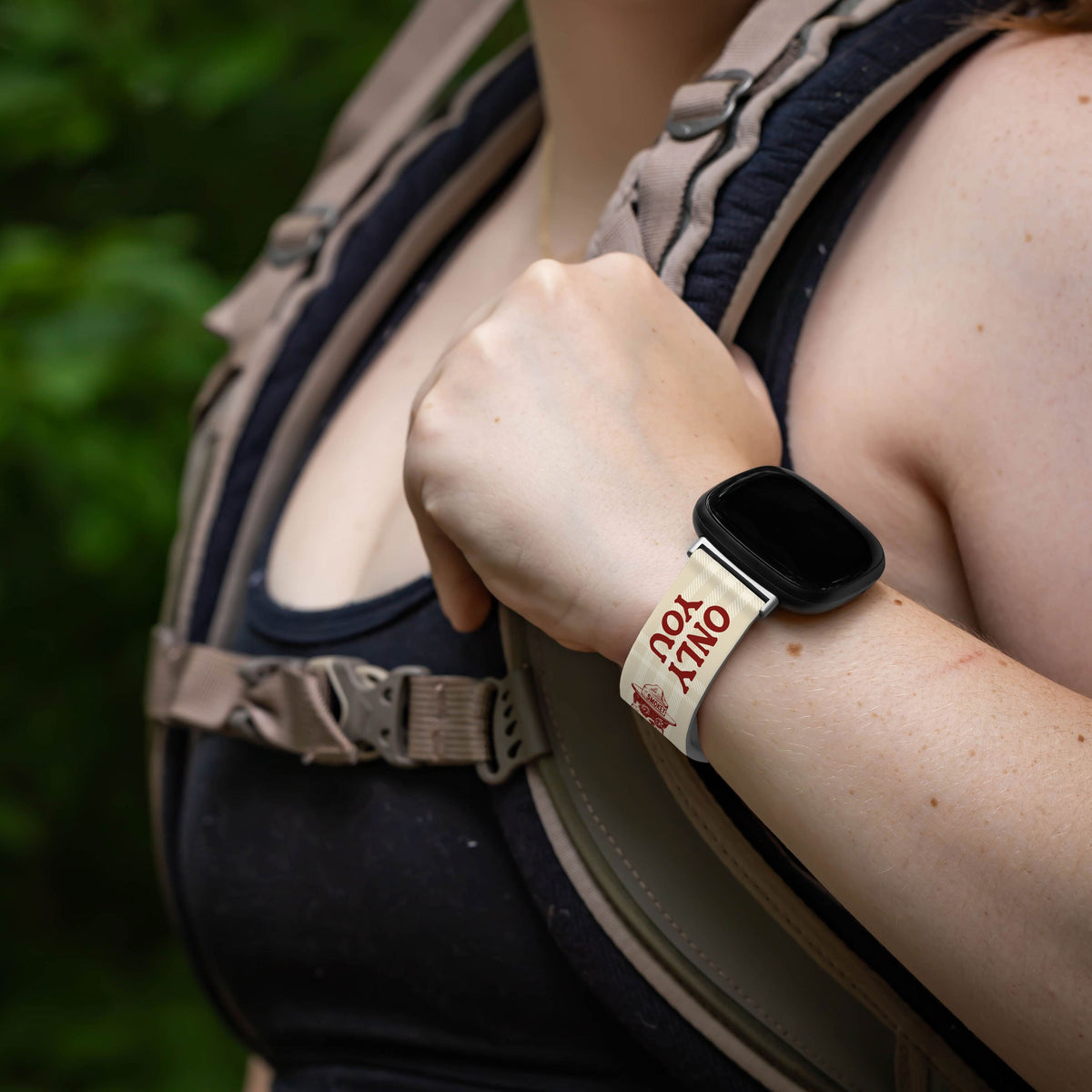 Smokey Bear Classic HD Fitbit Versa 3 & Sense Watch Band