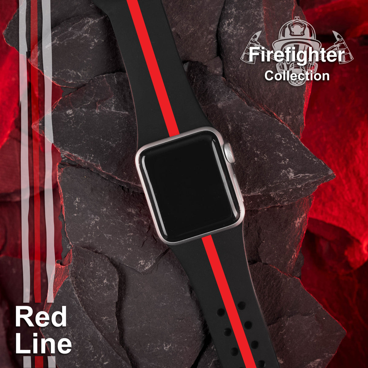 FireFighter First Responder HD Apple Watch Band