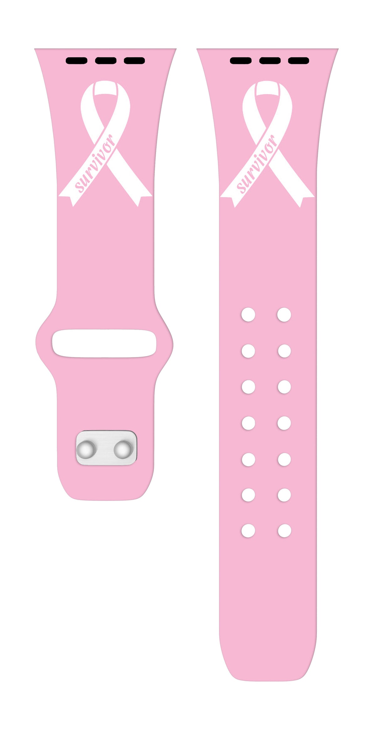 Breast Cancer Awareness HD Apple Watch Band