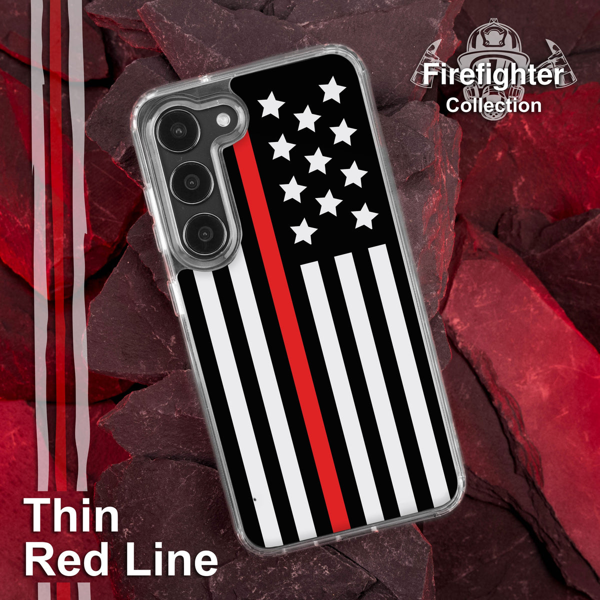 Firefighter HD Samsung Galaxy S22 Phone Case