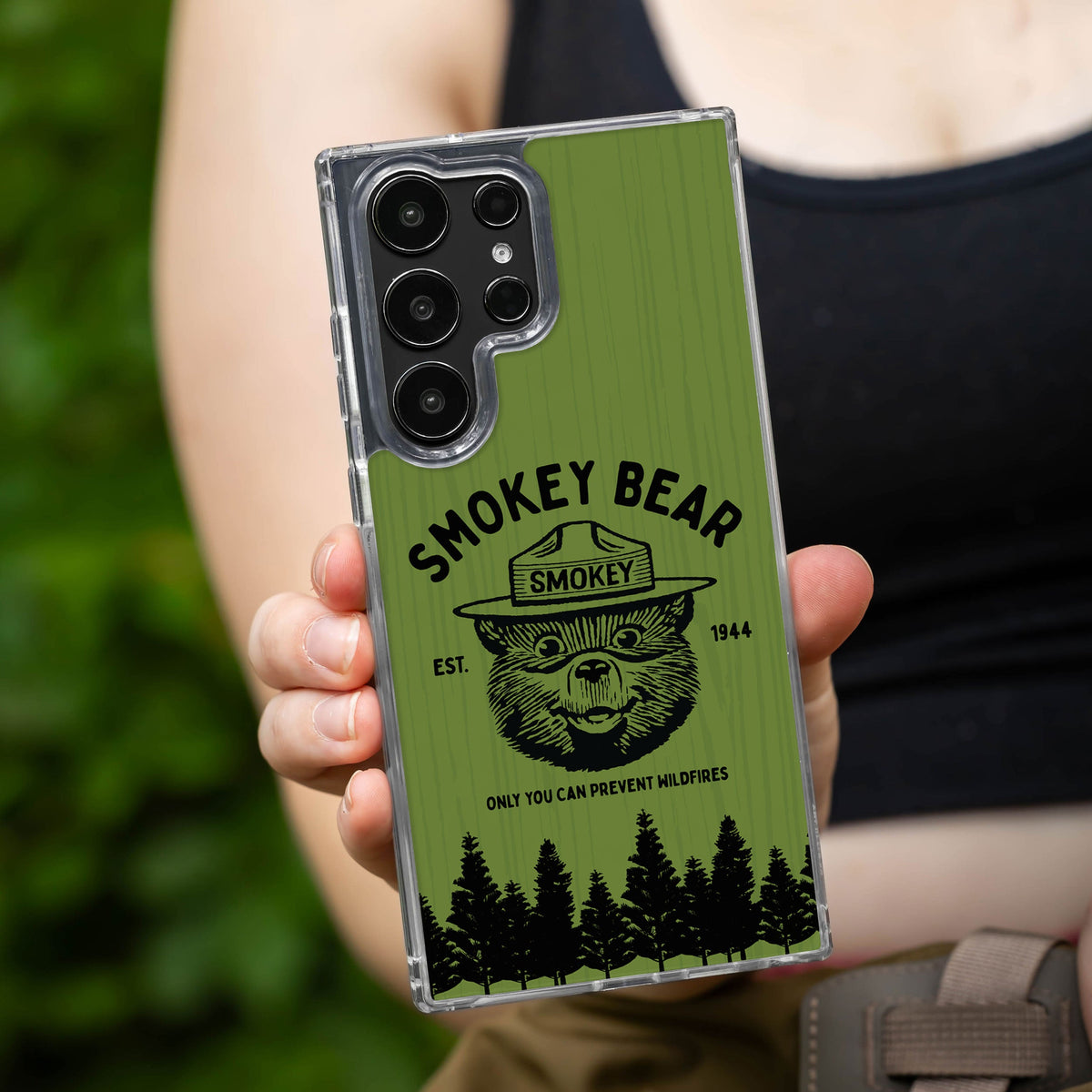 Smokey Bear Classic HD Samsung Galaxy S23 Phone Case