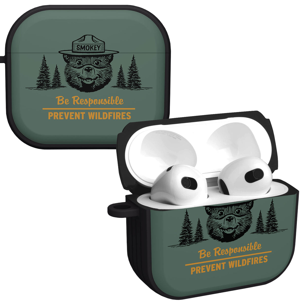 Smokey Bear Classic HDX Apple AirPods Gen 3 Case Cover