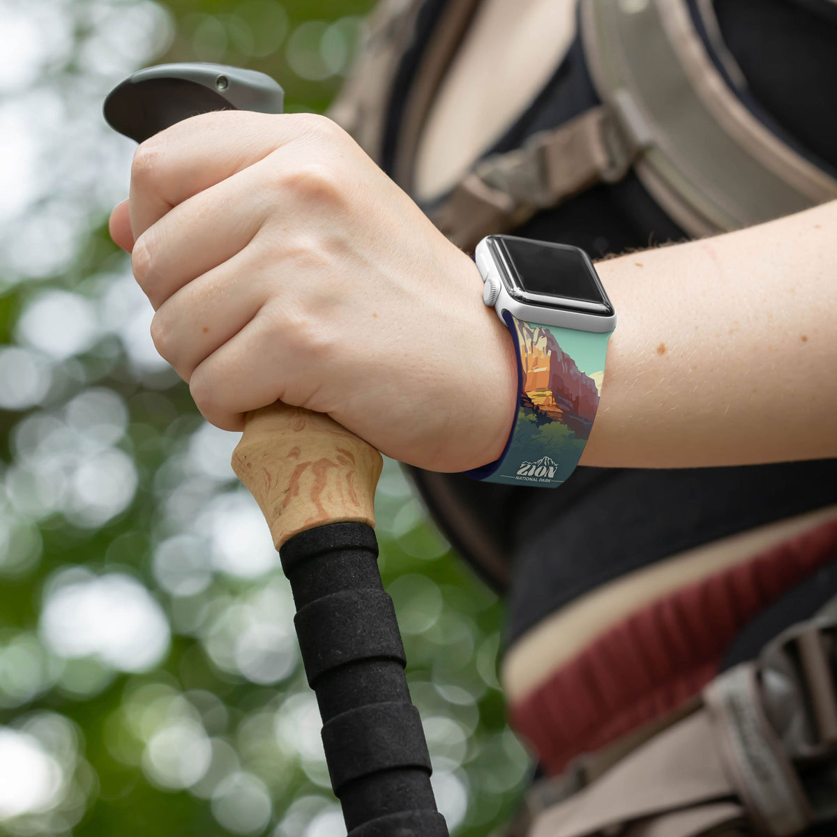 National Parks Zion HD Apple Watch Band