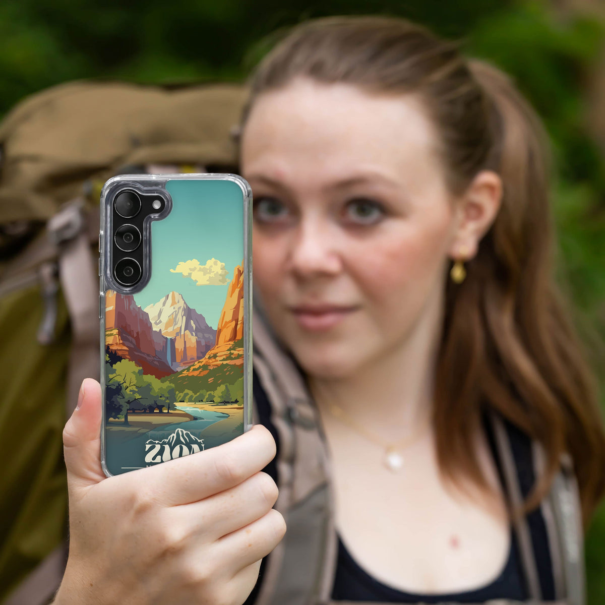 National Parks Zion HD Samsung Galaxy S24 Phone Case