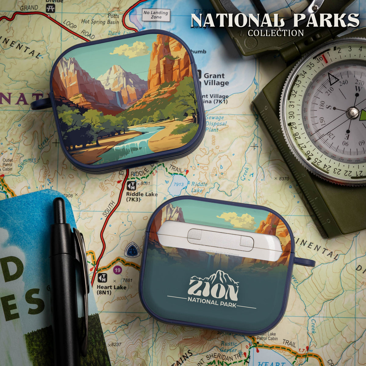 National Parks Zion HDX Apple Airpods Gen 3 Case Cover