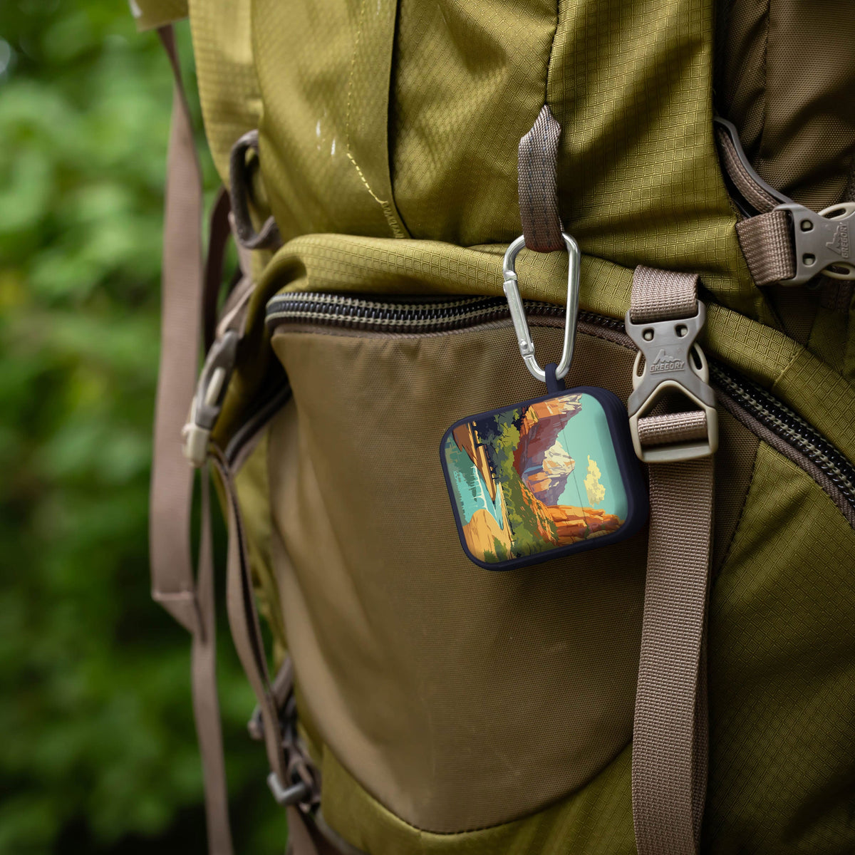 National Parks Zion HDX Apple Airpods Gen 1 & 2 Case Cover