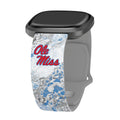 Mississippi Ole Miss Realtree HD Fitbit Versa 3 & Sense 1 Watch Band - Arleathercraft Long