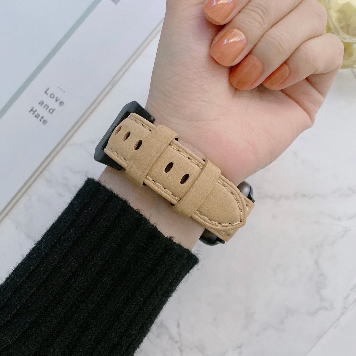 Genuine Leather Apple Watch Band