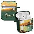 National Parks Acadia HDX Apple Airpods Gen 1 & 2 Case Cover - Arleathercraft Acadia