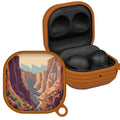 National Parks Grand Canyon HDX Samsung Galaxy Buds Pro & Buds Live Case Cover - Arleathercraft Grand Canyon
