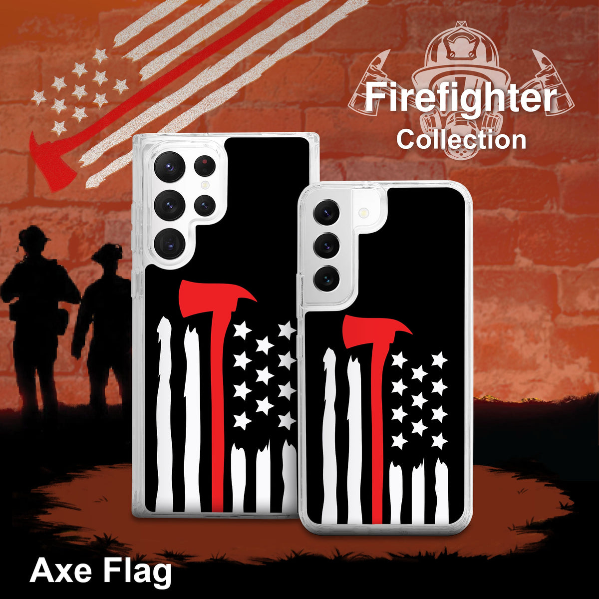 Firefighter HD Samsung Galaxy S22 Phone Case