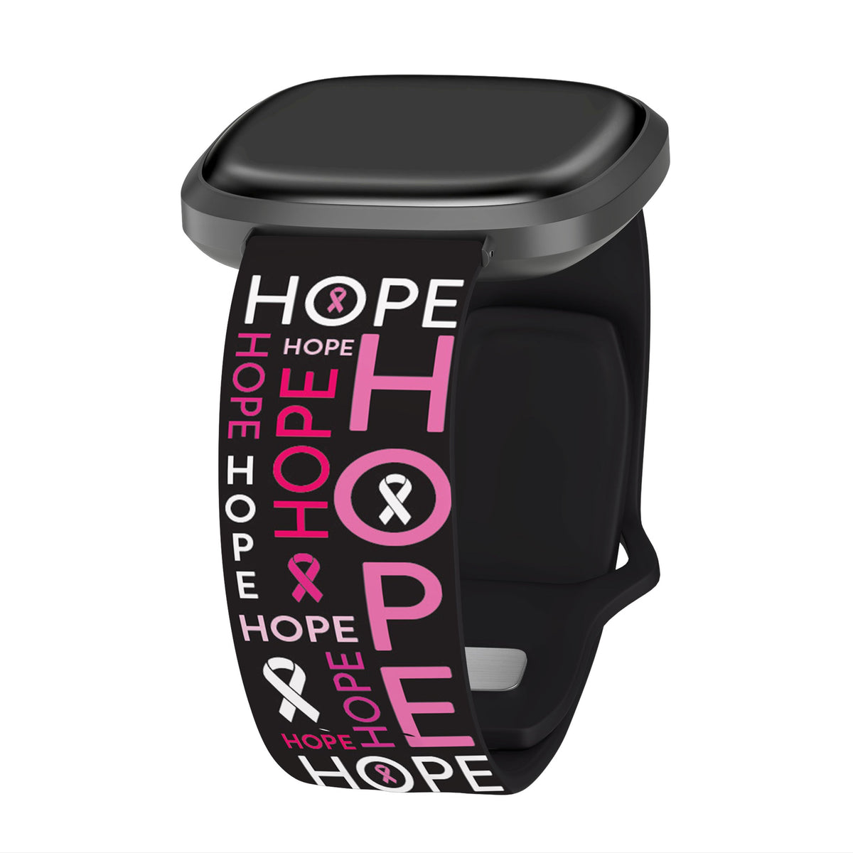 Breast Cancer Awareness HD Fitbit Versa 3 & Sense 1 Watch Band