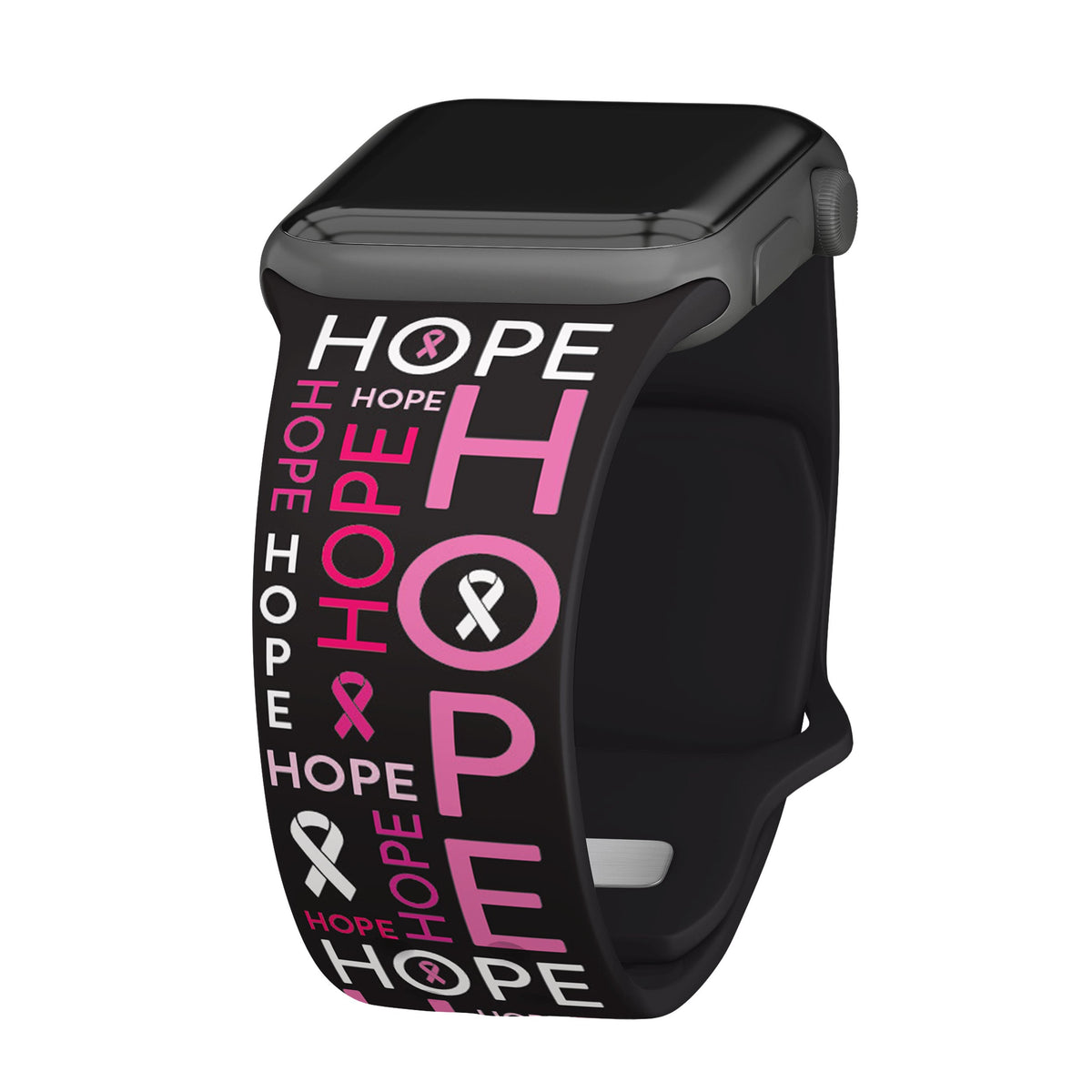Breast Cancer Awareness HD Apple Watch Band