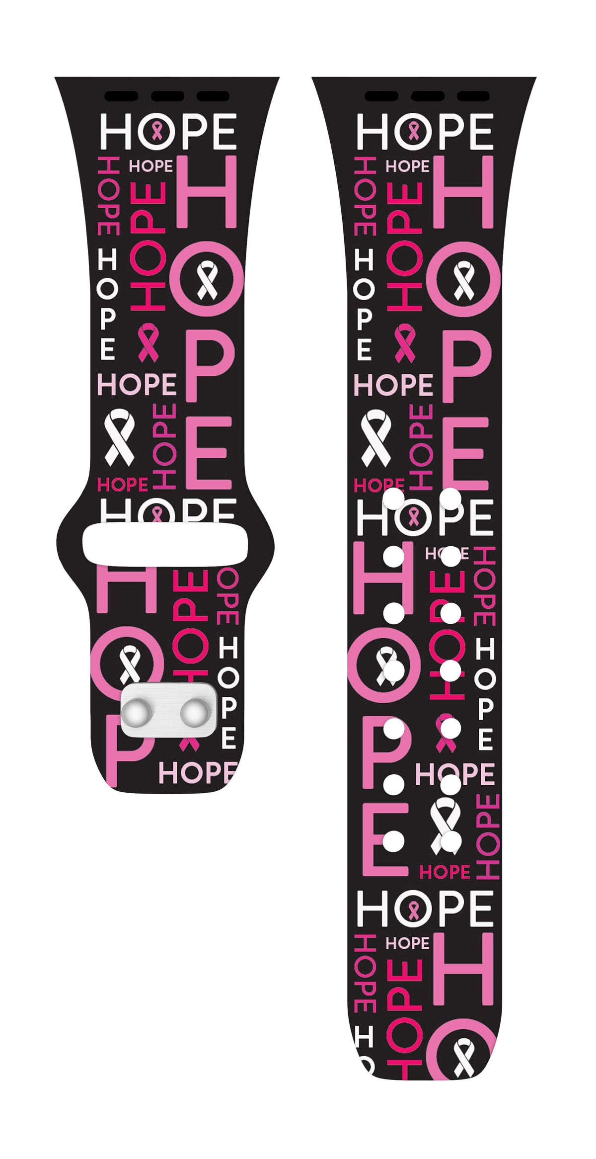 Breast Cancer Awareness HD Apple Watch Band
