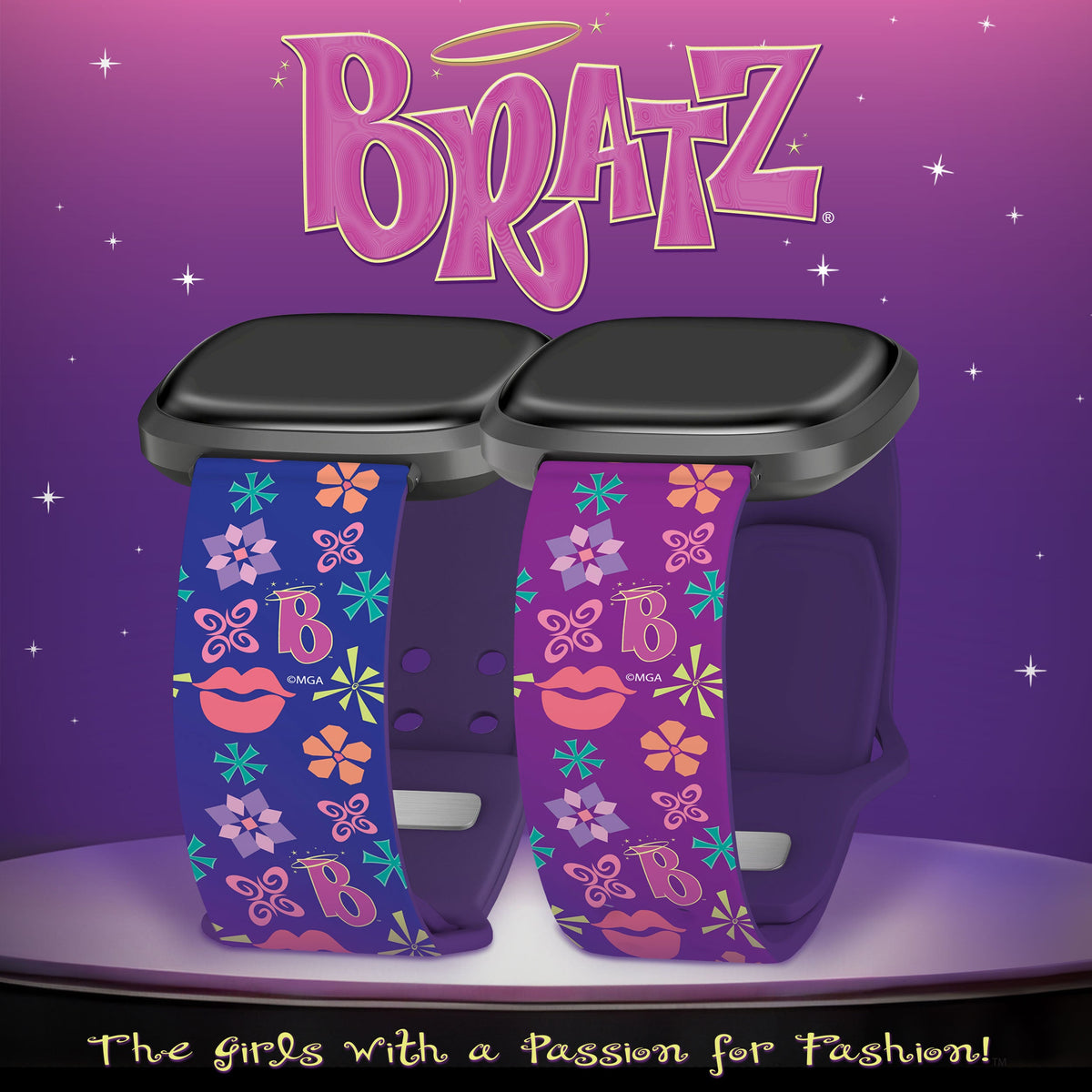 Bratz® Classic HD Fitbit Versa 3 & Sense 1 Watchband for Samsung, Garmin, Fossil, and More for Samsung, Garmin, Fossil, and More