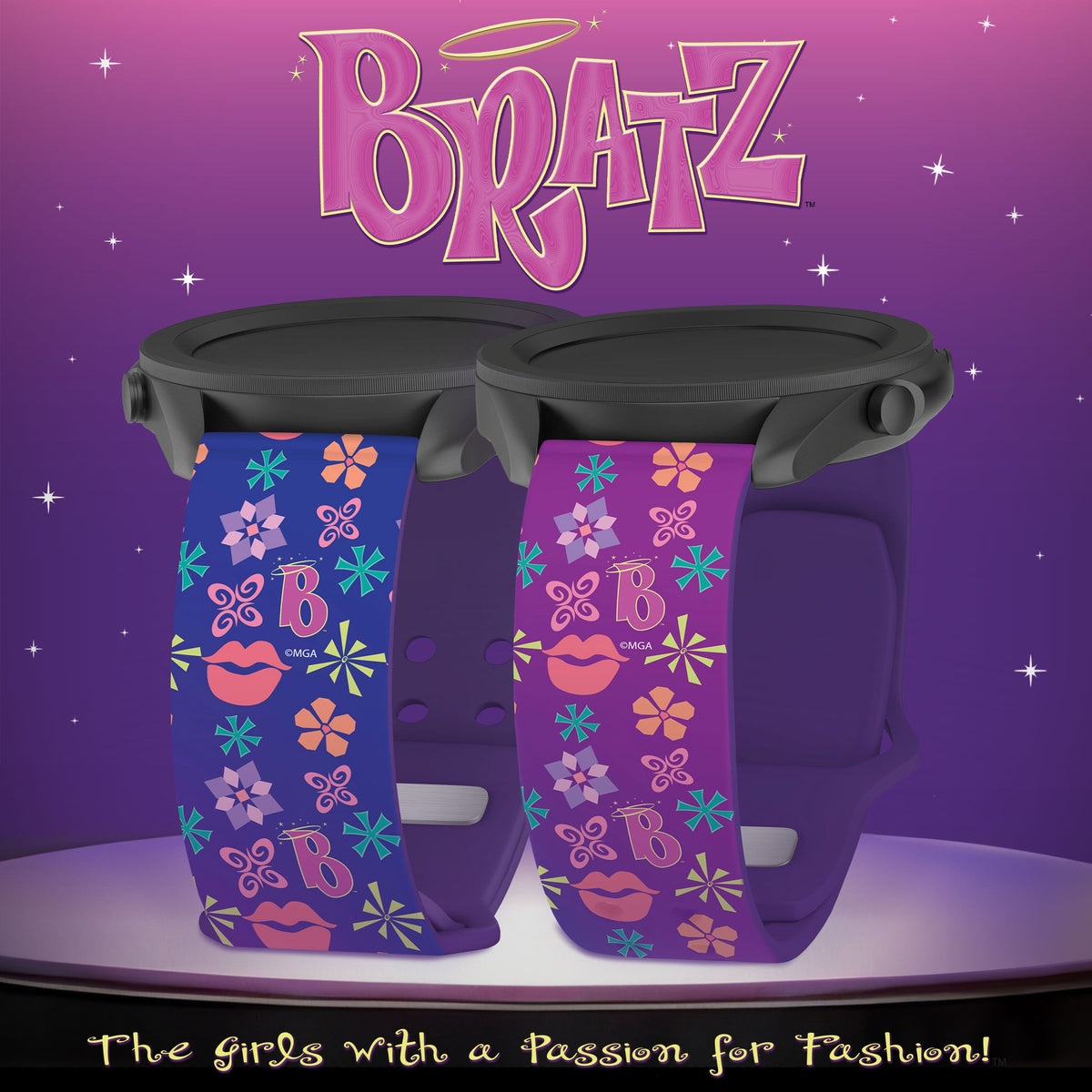 Bratz® Classic HD  Watchband for Samsung, Garmin, Fossil, and More
