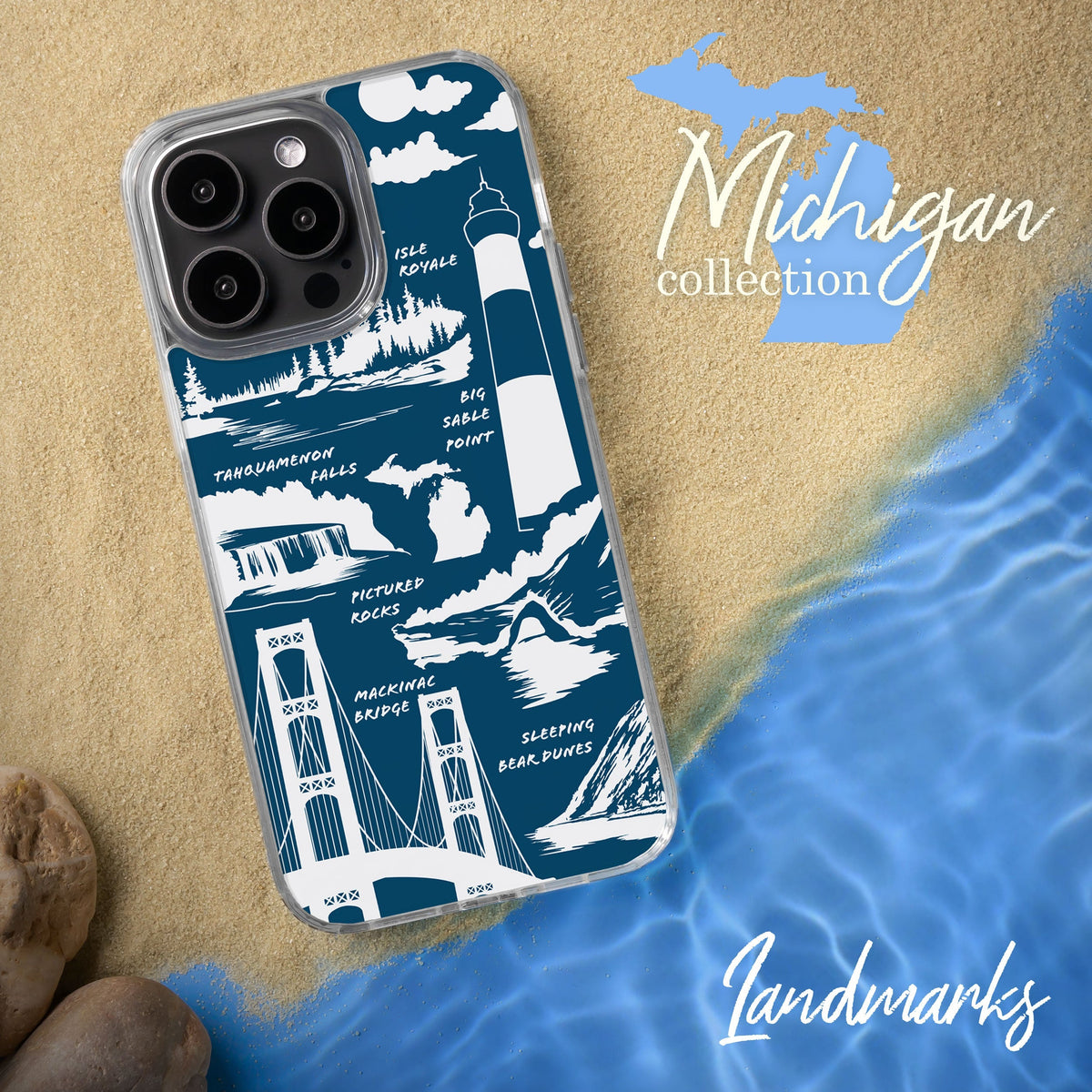 Michigan HD Apple iPhone 13 Series Mag-Safe Phone Case