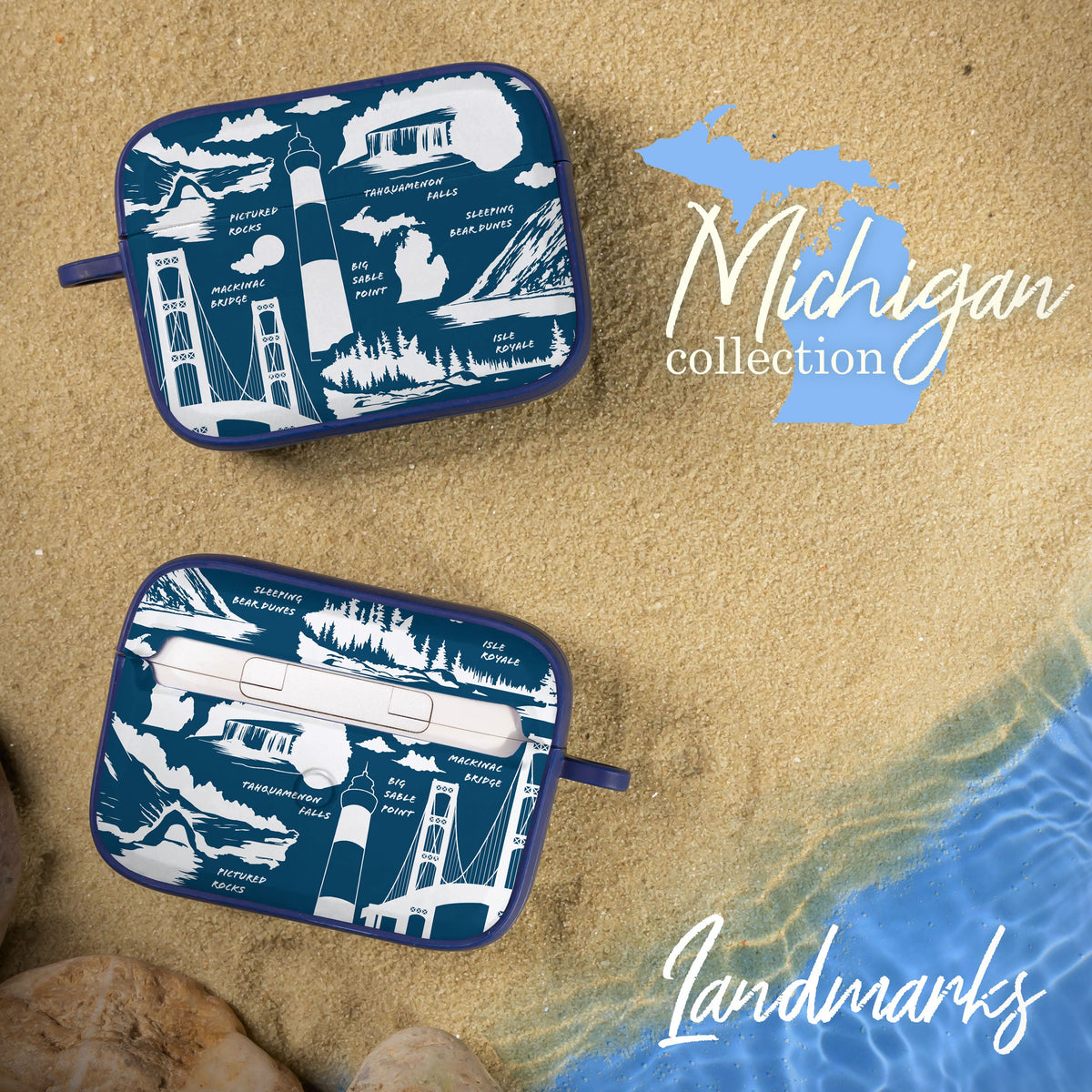 Michigan HDX Apple AirPods Pro 1 & 2 Case Cover