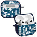 Michigan HDX Apple AirPods Gen 3 Case Cover - Arleathercraft Landmarks