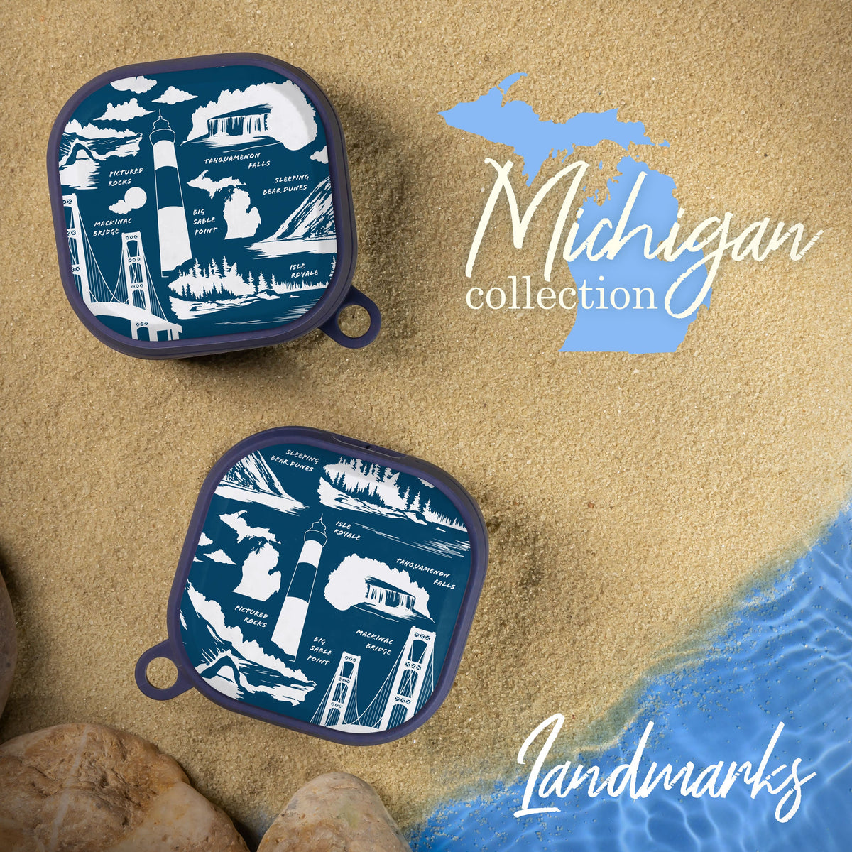 Michigan HDX Samsung Galaxy Buds Pro & Buds Live Case Cover