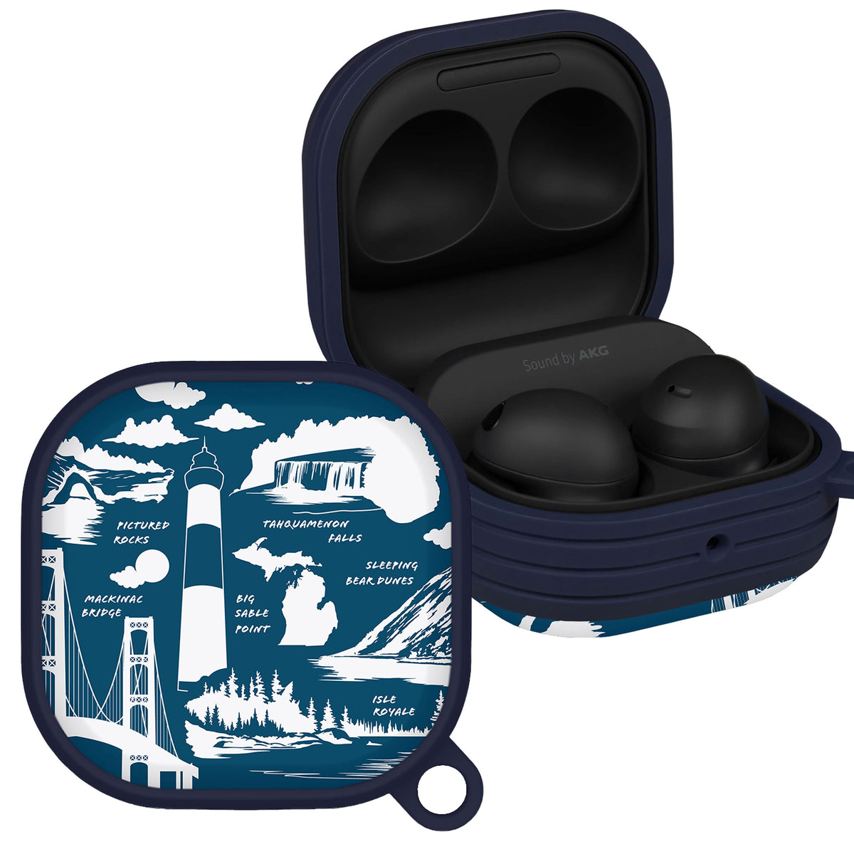 Michigan HDX Samsung Galaxy Buds Pro & Buds Live Case Cover