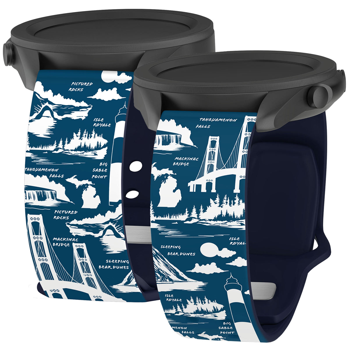 Michigan HD  Watchband for Samsung, Garmin, Fossil, and More