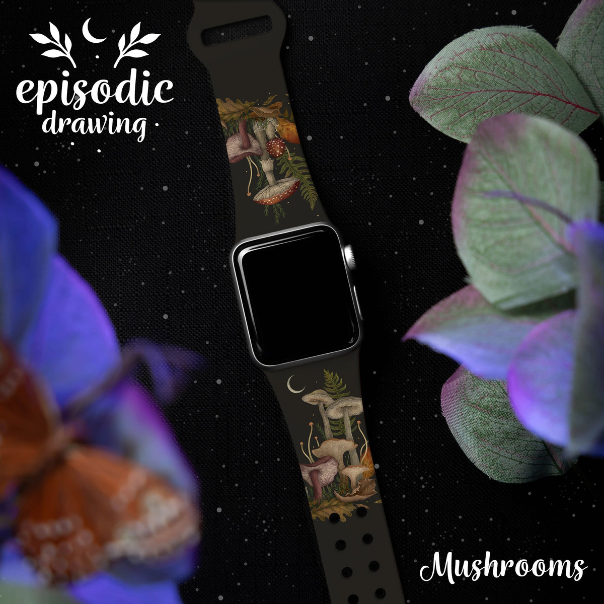 Episodic Drawing Enchanted Collection HD Apple Watch Band