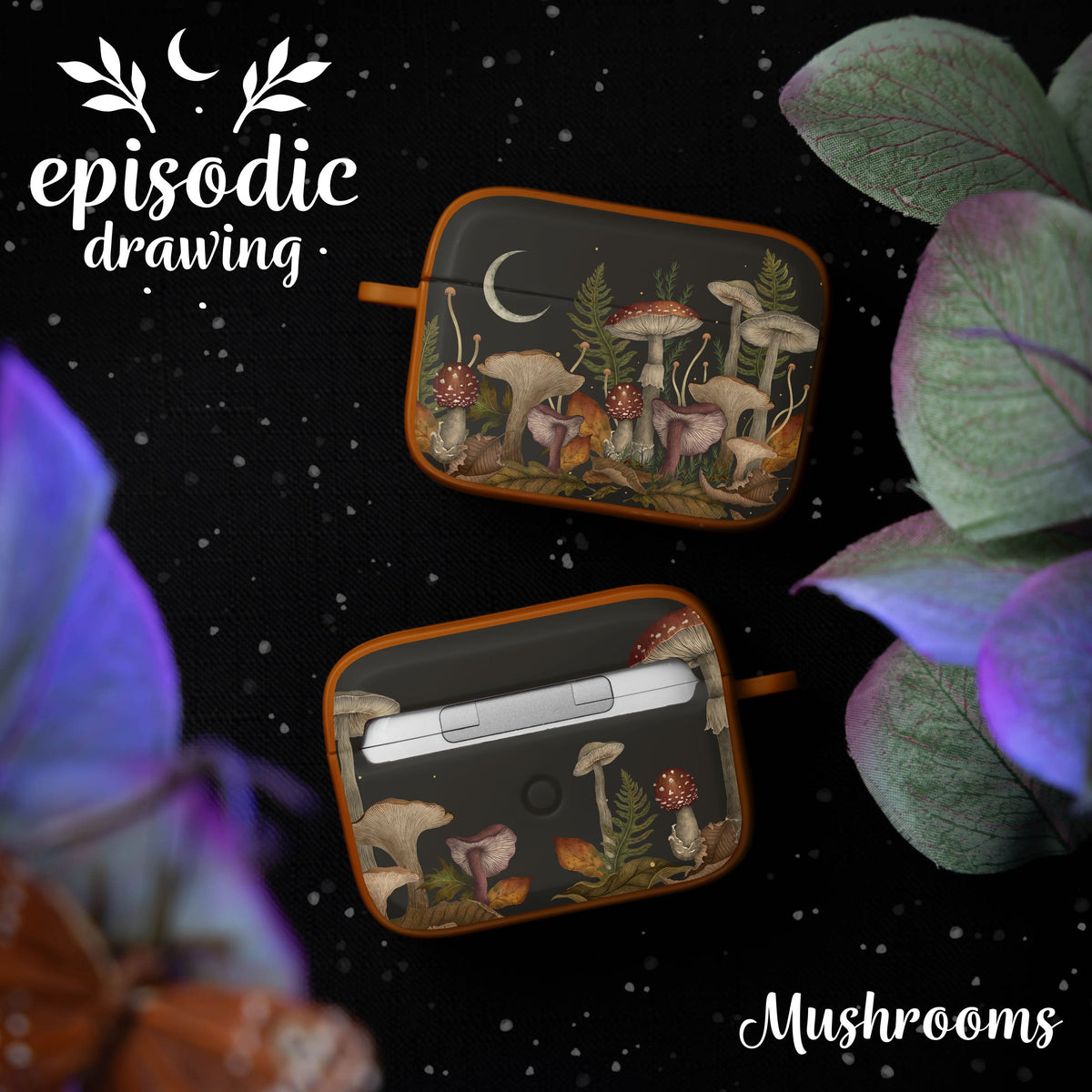 Episodic Drawing Enchanted Collection HDX Apple AirPods Pro 1 & 2 Case Cover