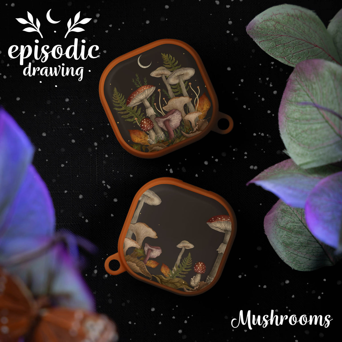Episodic Drawing Enchanted Collection HDX Samsung Galaxy Buds Pro & Buds Live Case Cover