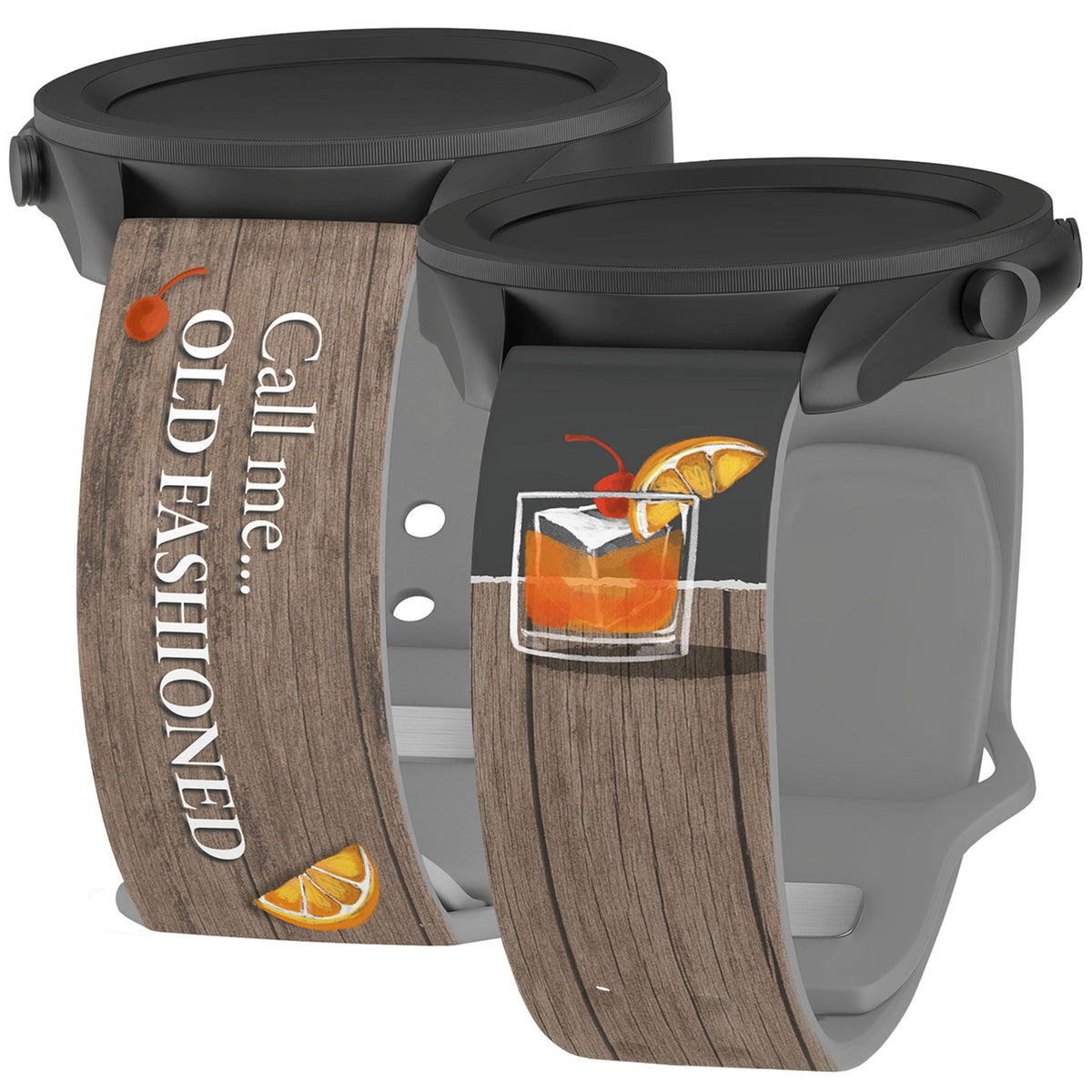 Wine, Beer, & Booze HD  Watchband for Samsung, Garmin, Fossil, and More
