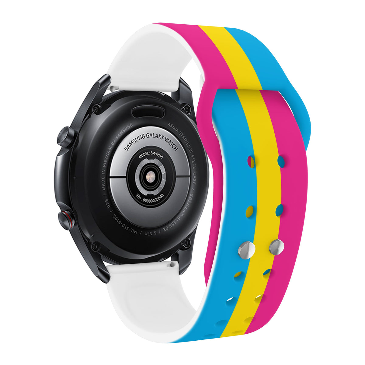 Pride HD  Watchband for Samsung, Garmin, Fossil, and More for Samsung, Garmin, Fossil, and More