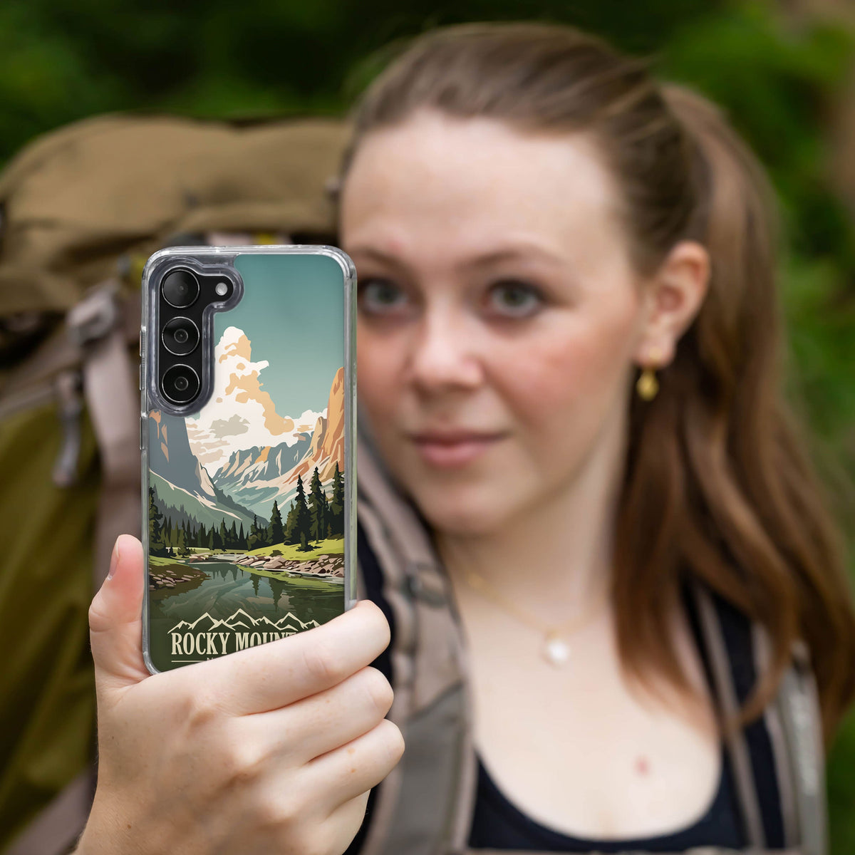 National Parks Rocky Mountain HD Samsung Galaxy S23 Phone Case