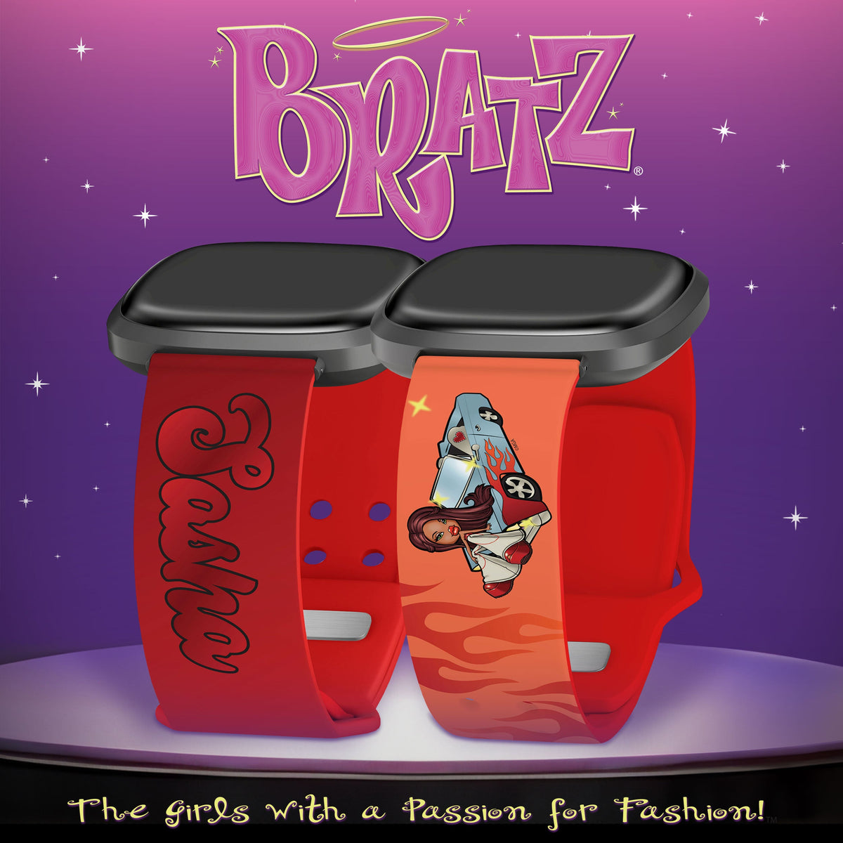 Bratz® Passion For Fashion HD Fitbit Versa 3 & Sense 1 Watch Band