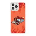 Bratz® Passion for Fashion HD Apple iPhone 14 Series Mag-Safe Phone Case - Arleathercraft Sasha Flames / iPhone 14 Pro Max