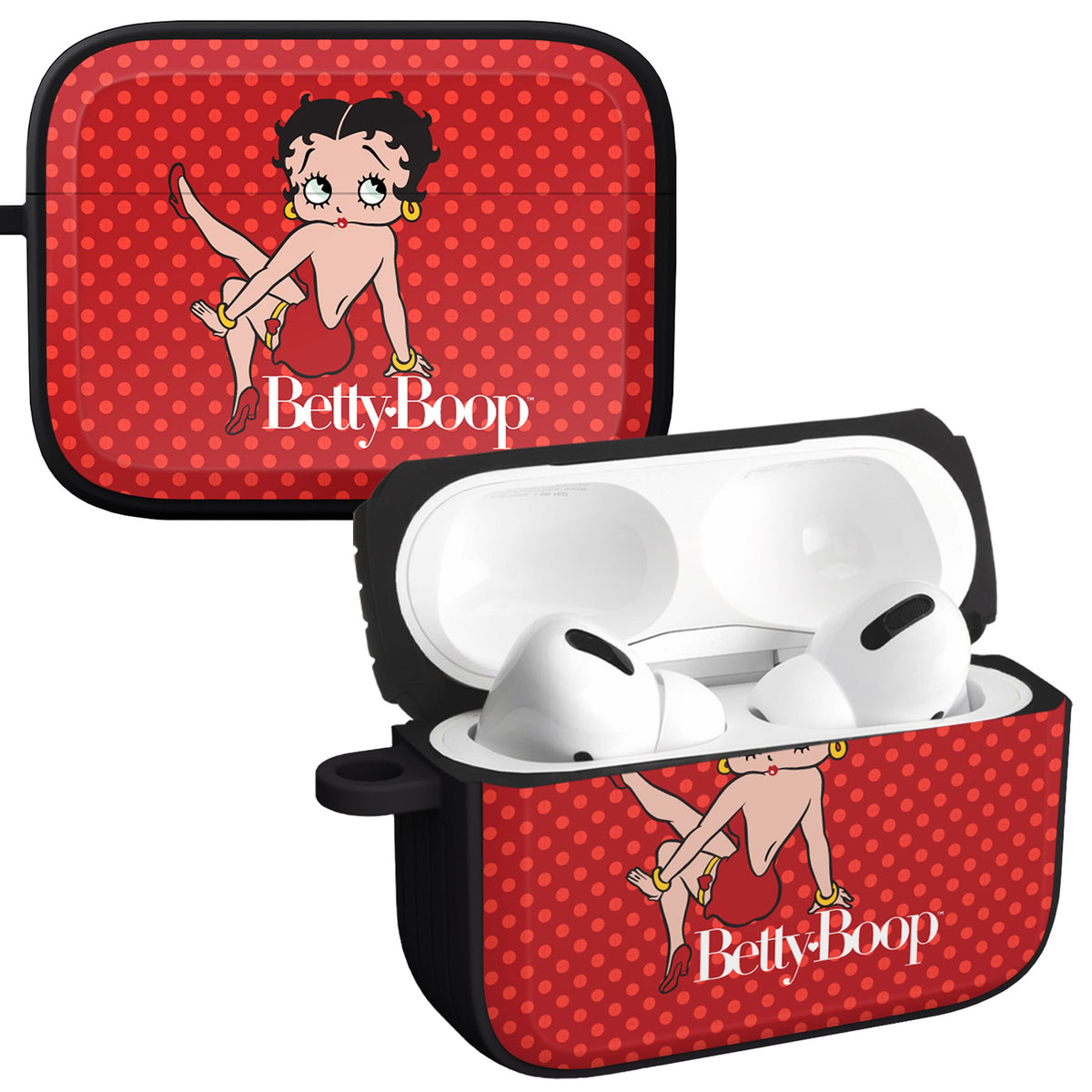 Betty Boop Classic HDX Apple AirPods Pro 1 & 2 Case Cover