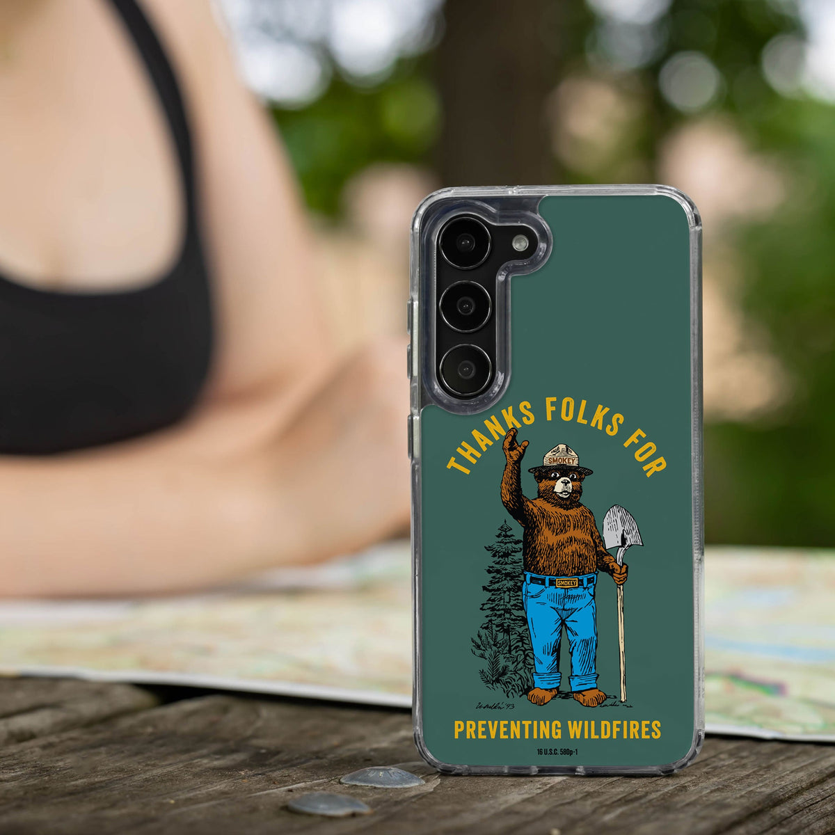 Smokey Bear Classic HD Samsung Galaxy S21 Phone Case