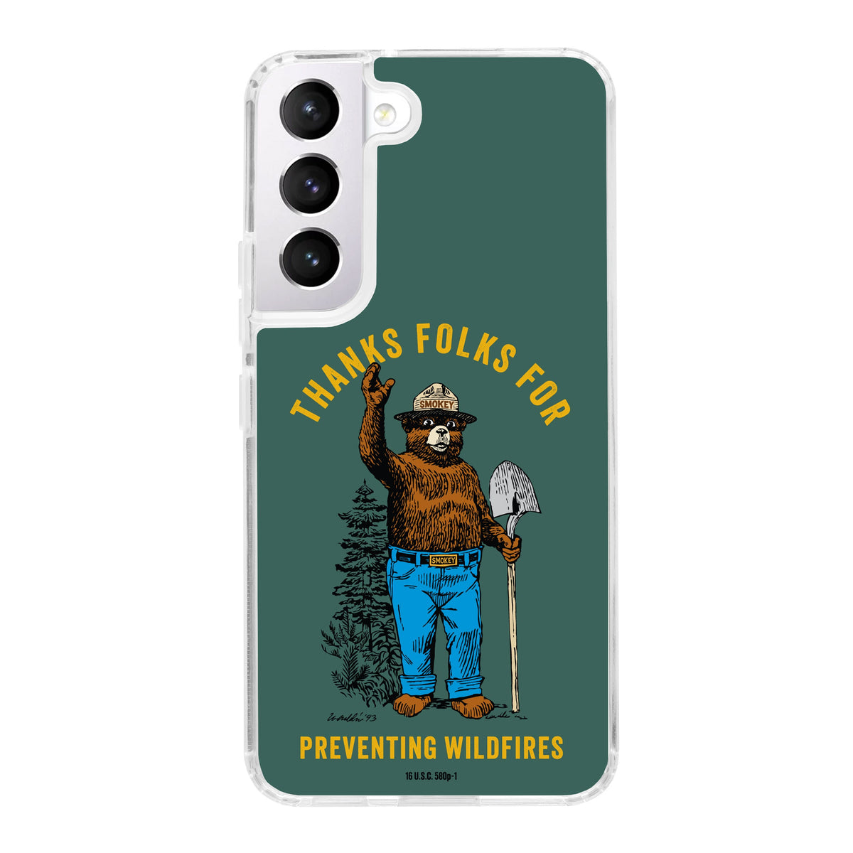 Smokey Bear Classic HD Samsung Galaxy S21 Phone Case