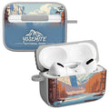 National Parks Yosemite HDX Apple Airpods Pro 1 & 2 Case Cover - Arleathercraft Yosemite