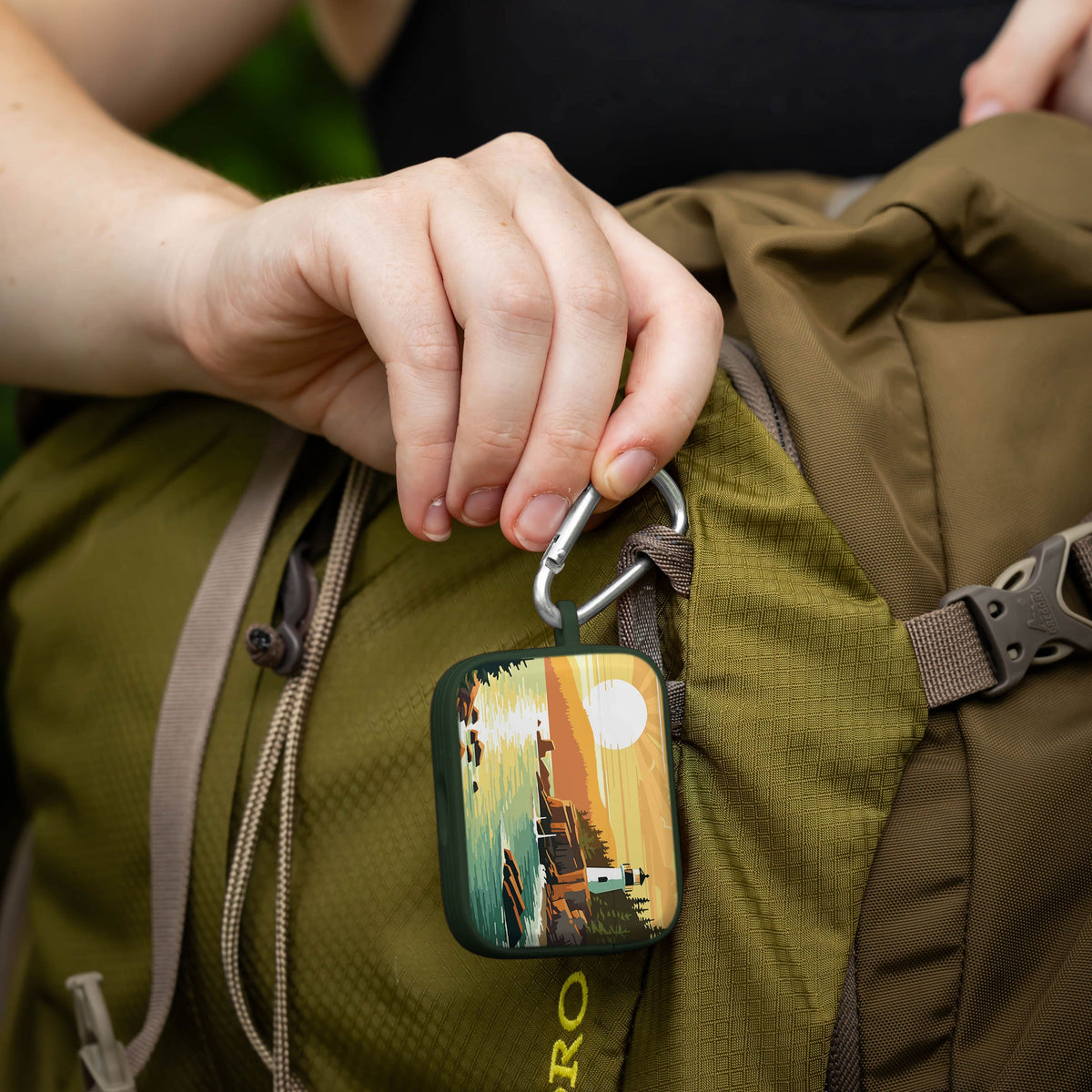 National Parks Acadia HDX Apple Airpods Pro 1 & 2 Case Cover