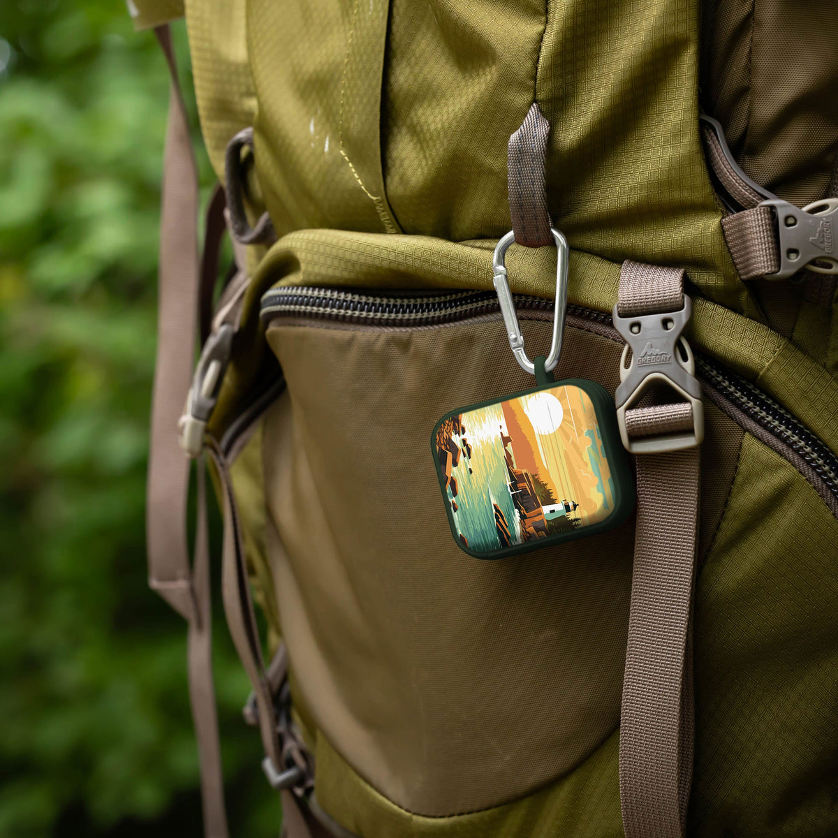 National Parks Acadia HDX Apple Airpods Gen 1 & 2 Case Cover