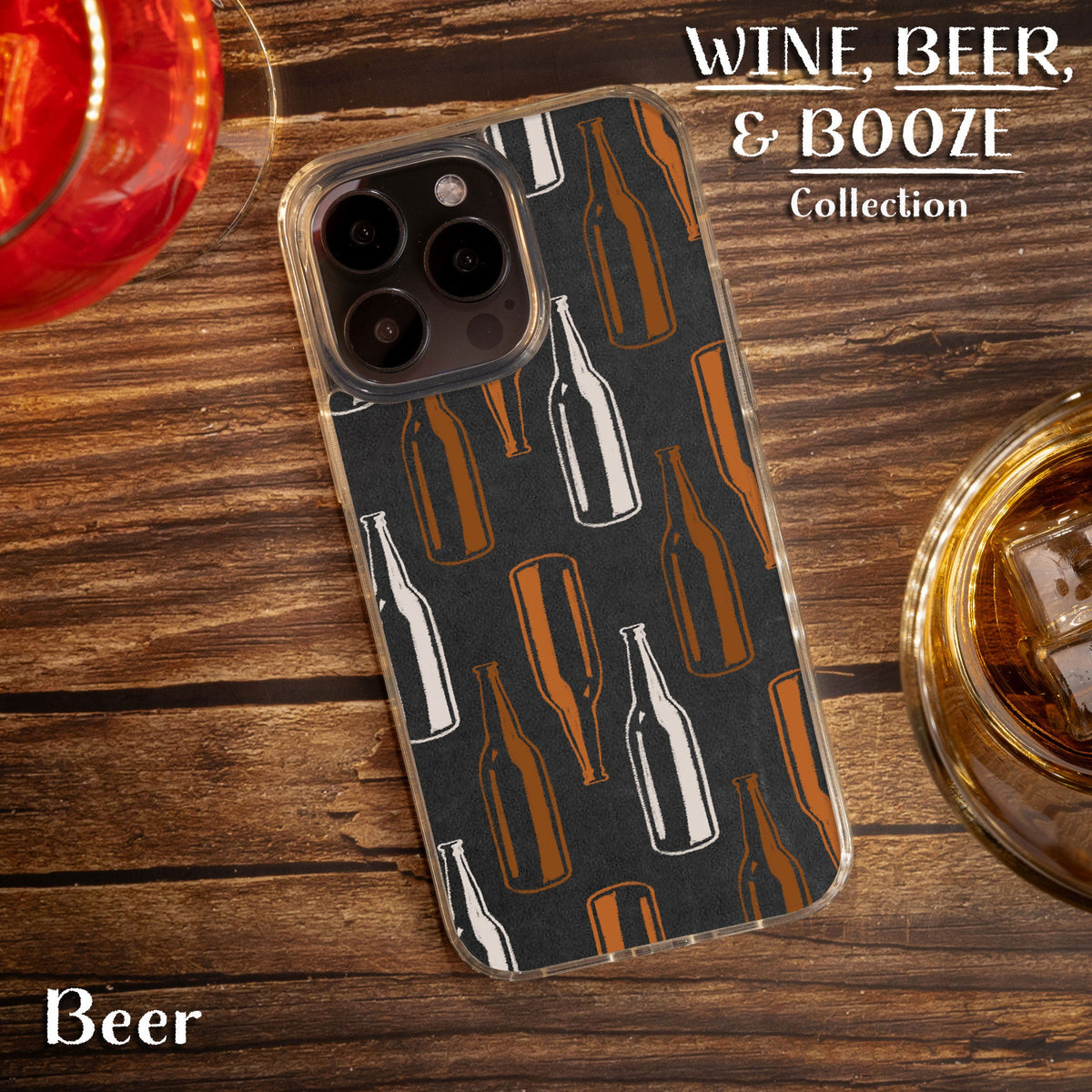 Wine, Beer, & Booze HD Apple iPhone 11 Series Phone Case