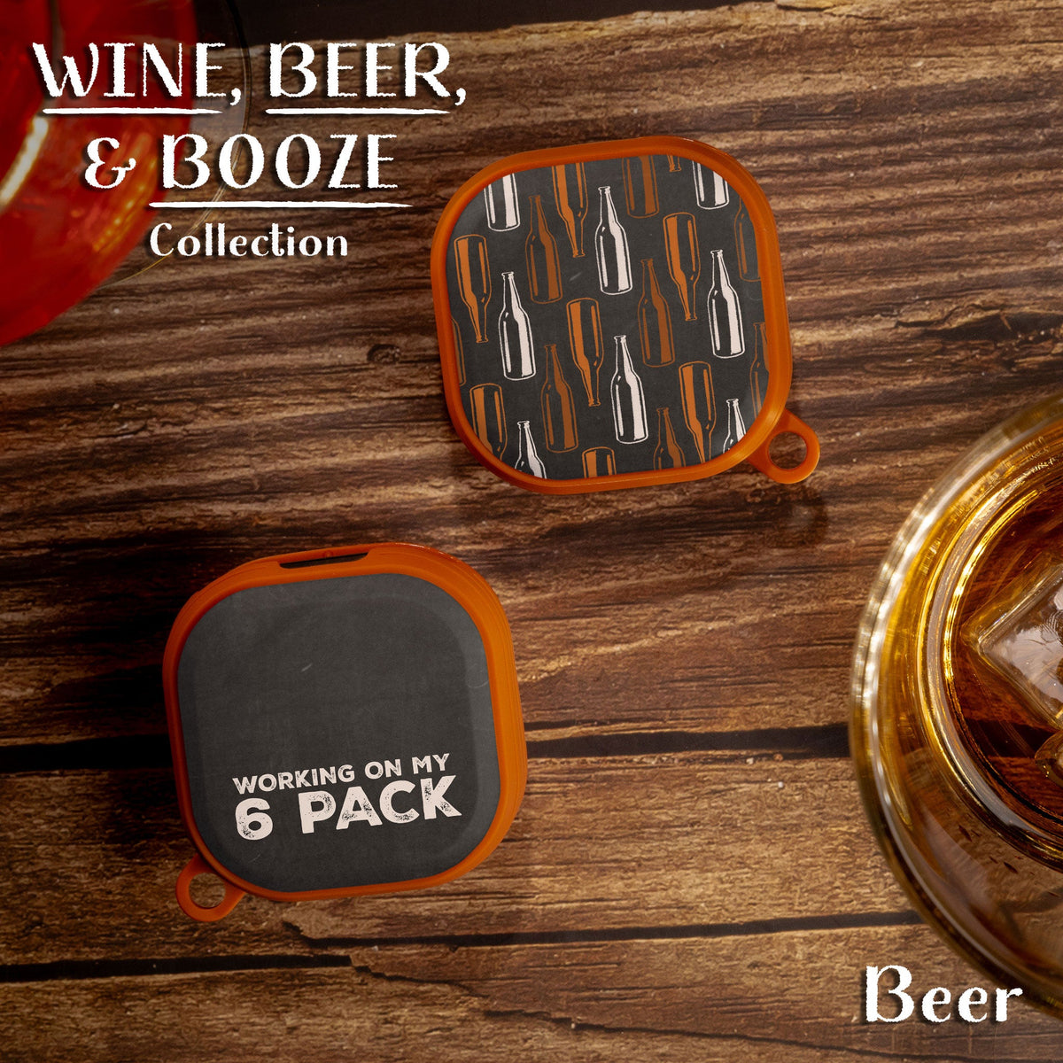 Wine, Beer, & Booze HDX Samsung Galaxy Buds Pro & Buds Live Case Cover
